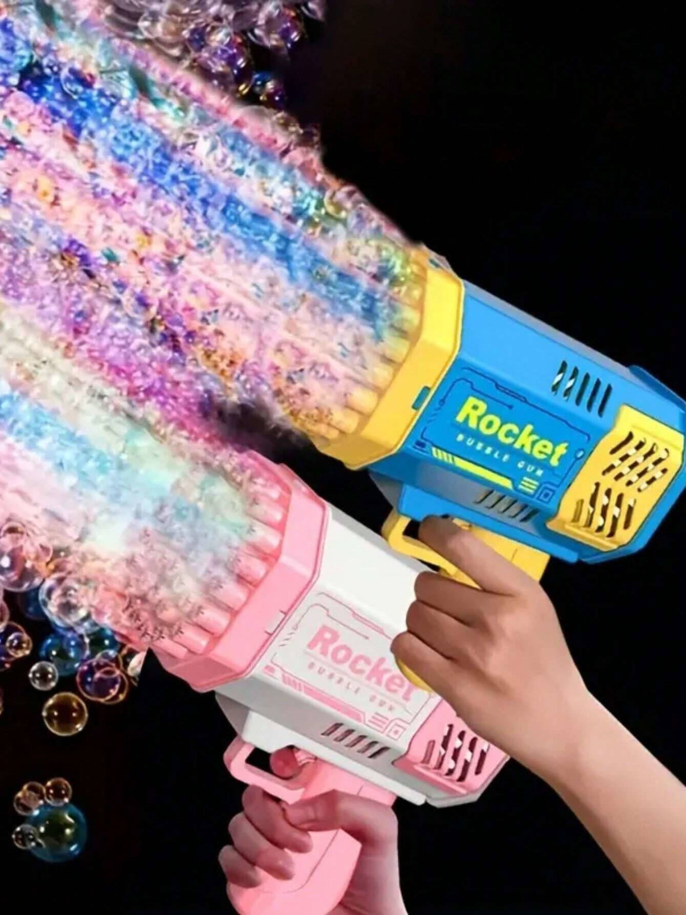 PriceDrop.co.za Mini 40hole Rocket Shaped Bubble Gun