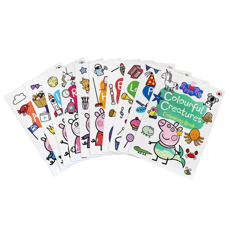 PriceDrop.co.za Peppa Pig Colouring Book Collection